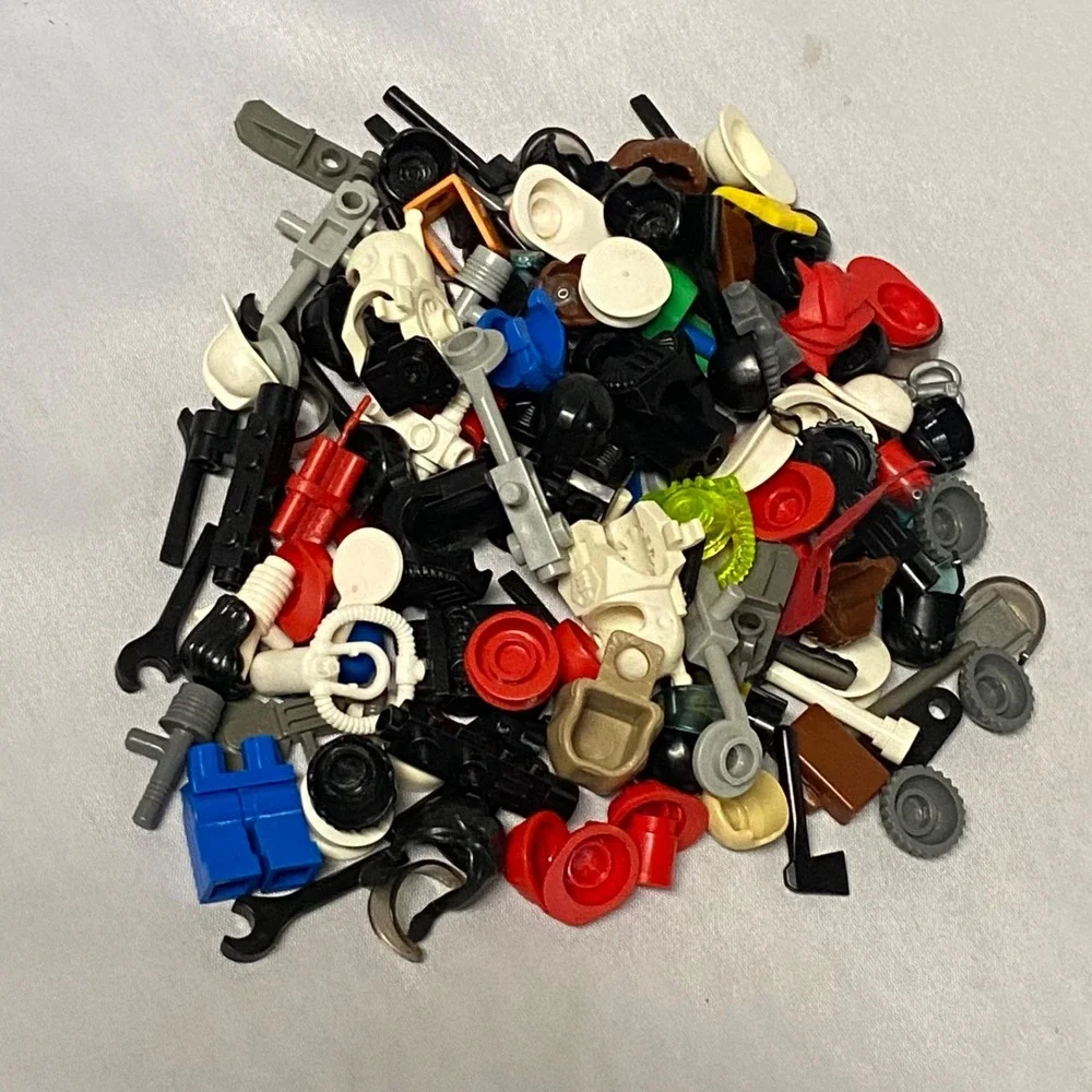 City LEGO Minifigure Pieces Various Accessories Vintage Town Airport Police